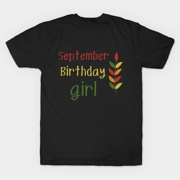 Born in September 2020 Birthday Girl Leo Virgo Zodiac Chocolate Cute Funny Shirt 2020 Meme Summer Party Cake Balloons Wedding Anniversary Cute Funny Inspirational Motivational Present by EpsilonEridani